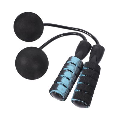 Parliky Cordless Jump Rope with Dual Ball Bearings Portable Skipping Rope for Fitness Training Weight Ball Included for Home Workouts Design for Indoor and Outdoor Use