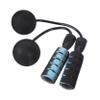 Parliky Cordless Jump Rope with Dual Ball Bearings Portable Skipping Rope for Fitness Training Weight Ball Included for Home Workouts Design for Indoor and Outdoor Use view 1