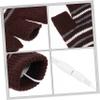 BCOATH 2pairs Usb Electric Heating Mitts Adjustable Thermal Gloves for Skiing Riding Comfortable Knitted Design Warmth for Cold Weather Activities view 2