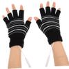 BCOATH 2pairs Usb Electric Heating Mitts Adjustable Thermal Gloves for Skiing Riding Comfortable Knitted Design Warmth for Cold Weather Activities view 4