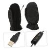 KICHOUSE 1set USB Electric Heating Gloves Thermal Mitts for Outdoor Sports Fit for Hiking Skiing and More Durable Design Superior Grip for Cold Weather Activities view 2