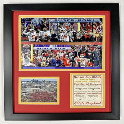 2023 LVIII Champions | Framed Photo Collages (12"x15", Back to Back Champs)