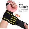 HANABASS 6pcs Wrist Wraps Compression Grips for Strength Training Weightlifting Gym Breathable Ergonomic Design for Men Women Anti-sprain Support view 3