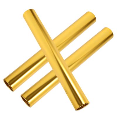 Milisten Aluminum Track Relay 3pcs for Boys and Girls Field Race School Relay Games