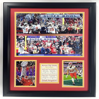 2023 LVIII Champions | Framed Photo Collages (18"x22", Back to Back Champs)
