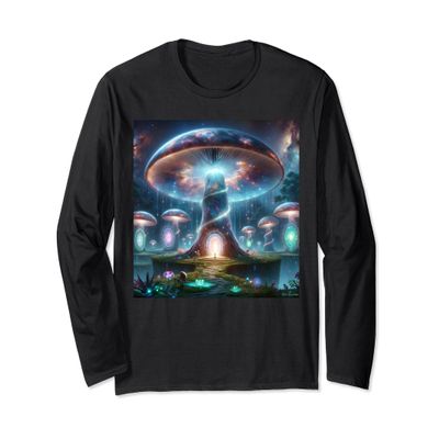 Galactic Mushroom 3 Long Sleeve T-Shirt