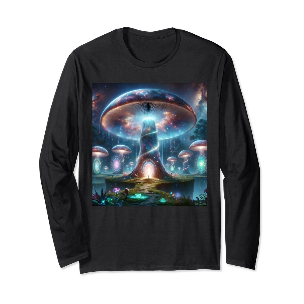 Galactic Mushroom 3 Long Sleeve T-Shirt