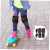 BIUDECO 6pcs Sports Protective Gear Set for Boys and Girls Elbow Pads and Hand for Roller Skating Skateboarding and Activities view 3