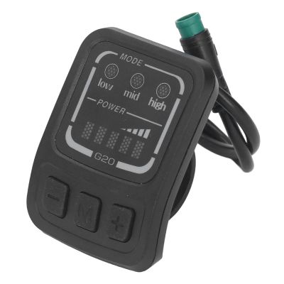G20 F Electric LED Display, Multiple Functions Display LED Display with Interface for Electric Bikes, Scooter