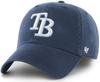 47 MLB Team Color Primary Logo Franchise Fitted Baseball Hat Cap, Unisex Adult - Tampa Bay Rays - Navy (Large) view 1