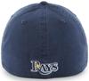 47 MLB Team Color Primary Logo Franchise Fitted Baseball Hat Cap, Unisex Adult - Tampa Bay Rays - Navy (Large) view 2