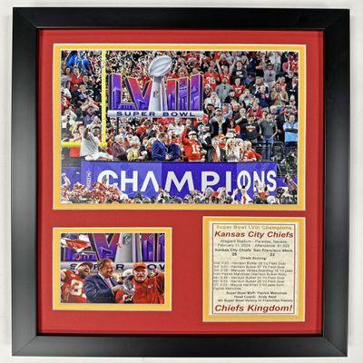 2023 LVIII Champions | Framed Photo Collages (12"x15", Podium)