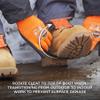 Ergodyne TREX 6317 Mid-Sole Ice Cleats Traction for Heeled Boot, Easily Rotates for Indoors, Driving, Climbing view 4