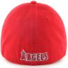47 MLB Team Color Primary Logo Franchise Fitted Baseball Hat Cap, Unisex Adult - Los Angeles Angels - Red (Small) view 2