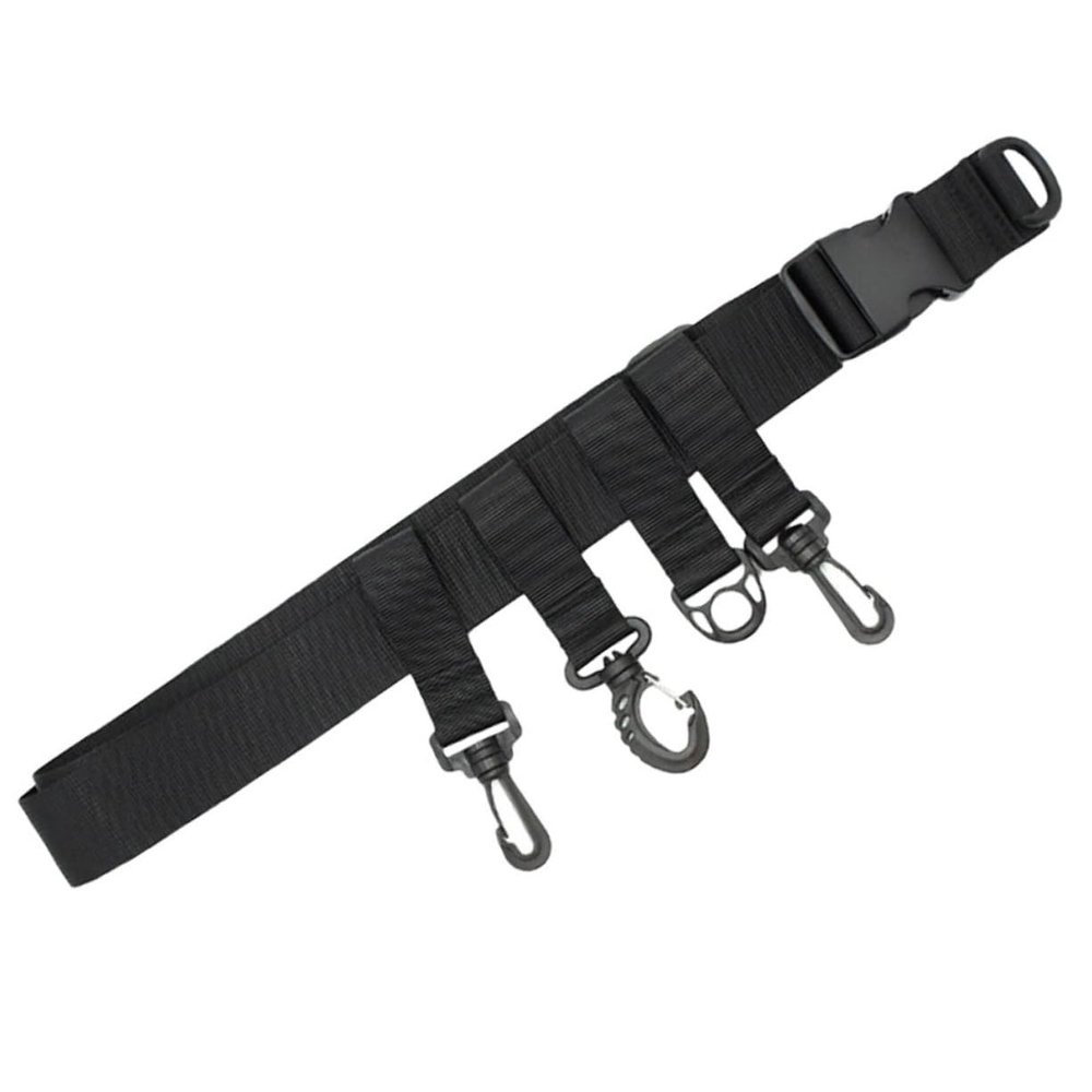 HANABASS Fishing Accessory Holder Belt Men's Wading Belt Hooks and Tool Organizer