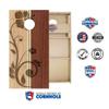 World Series of Cornhole Official Board Set - Professional Corn Hole Boards - Solid Wood 3/4" Baltic Birch Plywood - Handles/No Bounce - Pro Cornhole Boards - Hollis Surf Board view 2