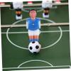 BIUDECO 10pcs Table Football Player Figurines for Desktop Foosball Game Soccer Players Adornment Shirts Easy to Install and Replace view 2