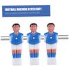 BIUDECO 10pcs Table Football Player Figurines for Desktop Foosball Game Soccer Players Adornment Shirts Easy to Install and Replace view 3