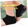 2 Pairs Reusable Heel Socks, Elastic Silicone Protectors view 3
