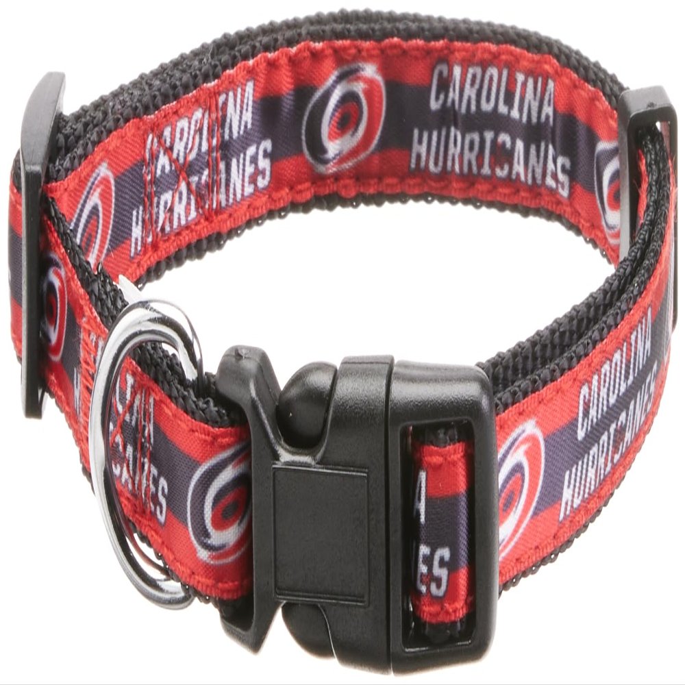 Pets First NHL Collar for Dogs & Cats. Adjustable, Cute, & Stylish! The Ultimate Hockey Fan Collar!