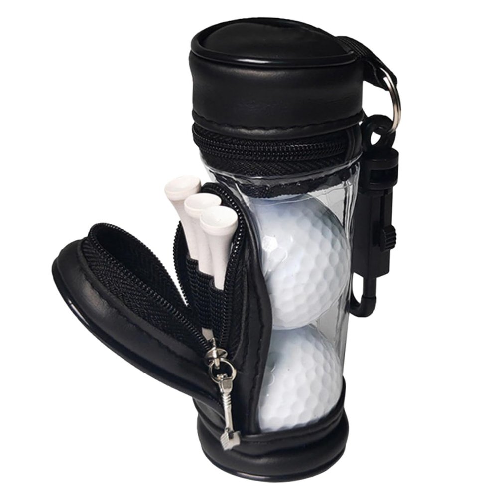 BCOATH Portable Golf Waist Pouch Accessories Kit Durable Ball Bag with Zipper Closure for Outdoor Practice Includes Essential Tools for Organizing Golf Balls and Accessories