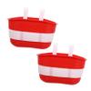 BCOATH 2pcs Boy Girl's Scooter Basket Boys and Girls Bike Parts Handlebar Tassel Storage view 1