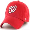 47 MLB Team Color Primary Logo Franchise Fitted Baseball Hat Cap, Unisex Adult - Washington Nationals - Red (X-Large) view 1