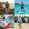 INGEAR Rash Guard Long Sleeve Swim Shirt for Men UPF 50+ Sun Protection, Quick Dry, Moisture Wicking, Light Weight, Long Sleeves Shirt for Outdoor Sports (Blue Camo, XX-Large) view 2
