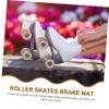 HANABASS Roller Skates Brake Pad Durable Non-Slip Braking Block for Enhanced Stability Easy Installation and Safety Compatible with Double-Row and Quad Skates view 4