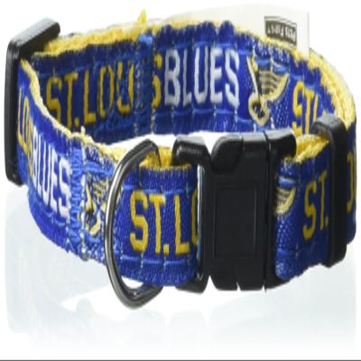 Pets First NHL Collar for Dogs & Cats. Adjustable, Cute, & Stylish! The Ultimate Hockey Fan Collar!
