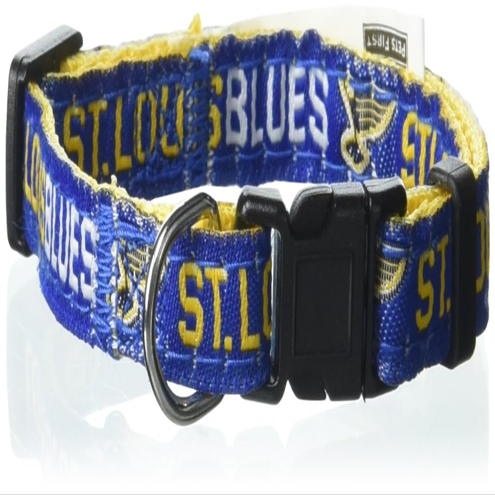 Pets First NHL Collar for Dogs & Cats. Adjustable, Cute, & Stylish! The Ultimate Hockey Fan Collar!