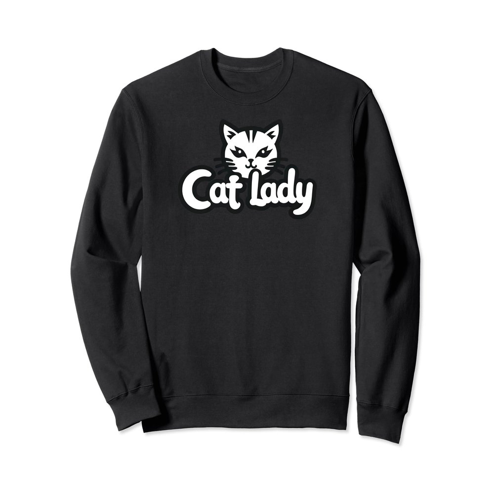 Funny Kitty Cat Lover Cat Lady Animal Lover Cat Sweatshirt