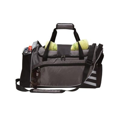 212 Main Sports Fitness Gym Duffel with Cooler for Unisex Grey