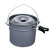 Sosoport 1set Camping Cooking Pot Set Lightweight Outdoor Cookware for People Skid Handle Non-Stick Design for Camping Hiking and Picnics view 1