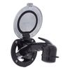 Ambassador Marine Recessed Shower- Black Cup with Stainless Steel Lid, Small Black Sprayer, 6' Stainless Steel Hose - 136-0048-KP-W view 2