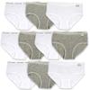 Amazon Exclusive Combed Cotton Blend Panties with unique prints and pack sizes, sizes 2/3t, 4, 6, 8 and 10 view 1