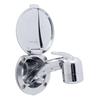 Ambassador Marine Recessed Shower- Chrome Cup & Lid, Small Chrome Sprayer (No Eyelet), 6' Black Rubber Hose - 136-0006-CP-W view 2