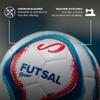 Senda Belem Training Futsal Ball, Fair Trade Certified, White, Size 4 (Ages 13 & Up) view 2