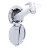 Ambassador Marine Recessed Shower- Chrome Cup & Lid, Hammer-Head Arctic White Sprayer, 6' Stainless Steel Hose - 136-0016-CA-W