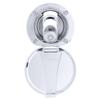 Ambassador Marine Recessed Shower- Chrome Cup & Lid, Hammer-Head Arctic White Sprayer, 6' Stainless Steel Hose - 136-0016-CA-W view 4