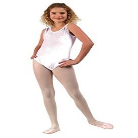 212 Main Leotard Lycra - Child Small - White