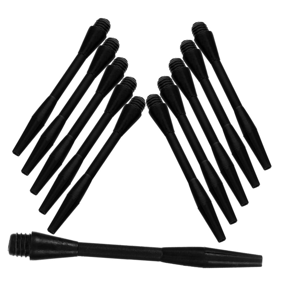 SUPVOX 50pcs Professional Darts Shafts Durable Nylon Stems for Steel Tip Darts Easy Installation Threaded Design for Outdoor Games and Competitions