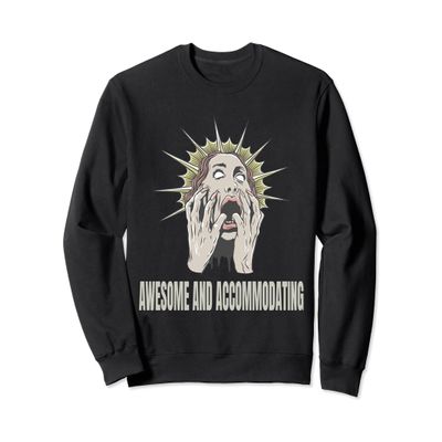 Awesome Expressions Funny Motivational Quotes Attitude Vibe Sweatshirt