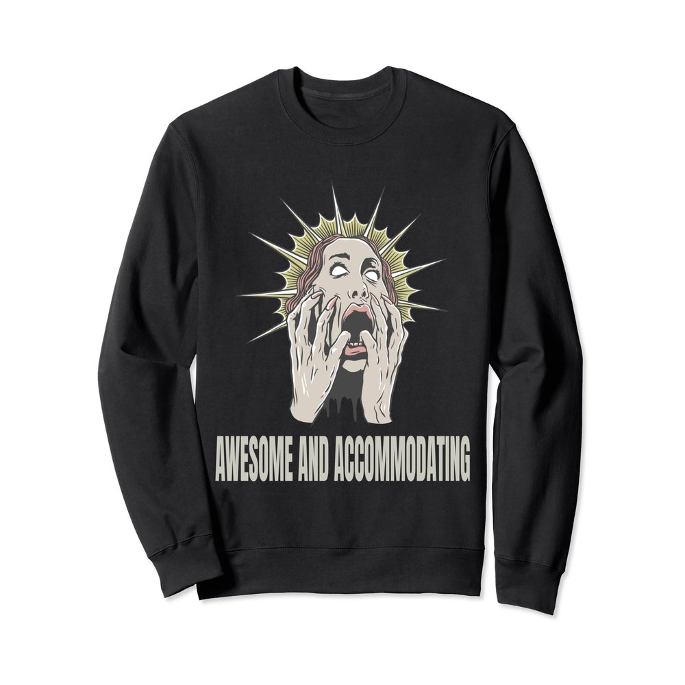 Awesome Expressions Funny Motivational Quotes Attitude Vibe Sweatshirt