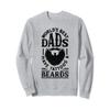 Dads Have Beards And Tattoos Funny Bearded Dad Sweatshirt view 1