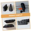 Anneome 2pcs Wall Mount Fishing Pole Organizer Rod Holder Fishing Rod Rack for Bank view 3