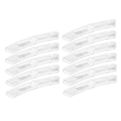 Anneome 10pcs Mountain Bike Reflectors Ultra-Bright Reflective for Safety and Visibility