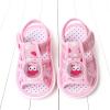 Baby Boy Girl Summer Sandals Infant Squeaky Shoes Lightwight Non-Slip Toddler Flat Bottom Non Slip OpenToe Breathable Soft Infant Sandals (Pink, 9 Toddler) view 4