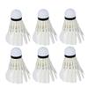 SUPVOX Badminton Sets for Backyard 12pc White Shuttlecocks Outdoor/Indoor Resistance to Deformation view 1