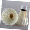 SUPVOX Badminton Sets for Backyard 12pc White Shuttlecocks Outdoor/Indoor Resistance to Deformation view 3
